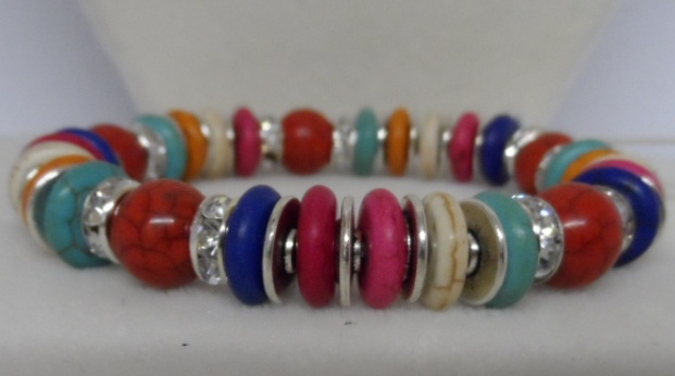 Multicolor Stretch Bracelet